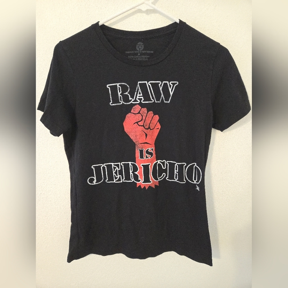 WWE Chris Jericho Raw is Jericho T Shirt Youth Medium AEW Y2J WCW WWF